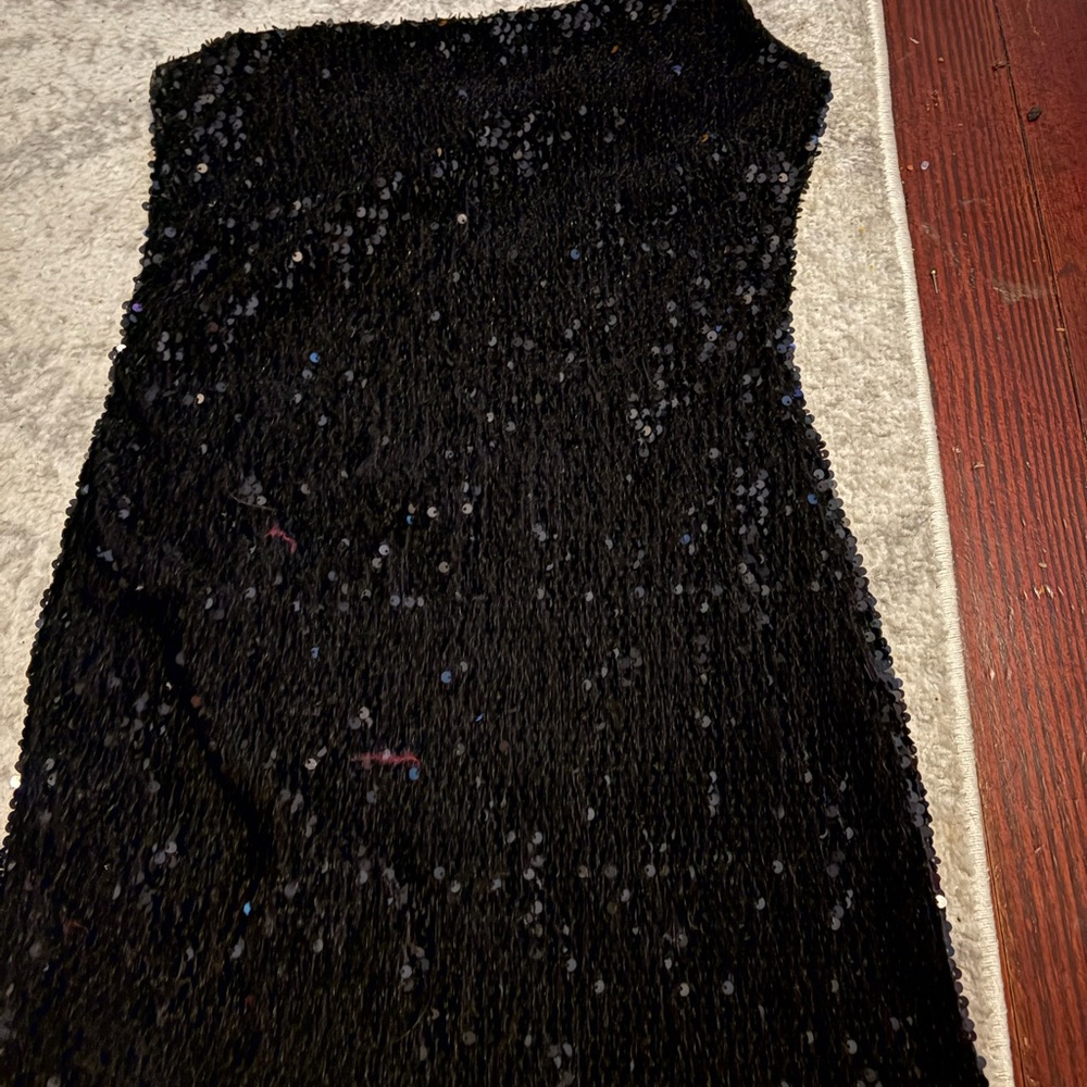 Black Sequin Dress Lucy in the sky